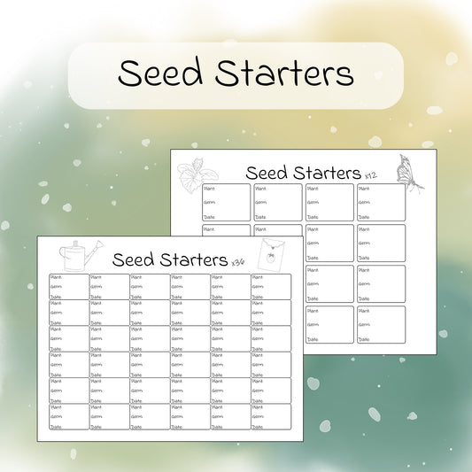 Printable Gardening Planner