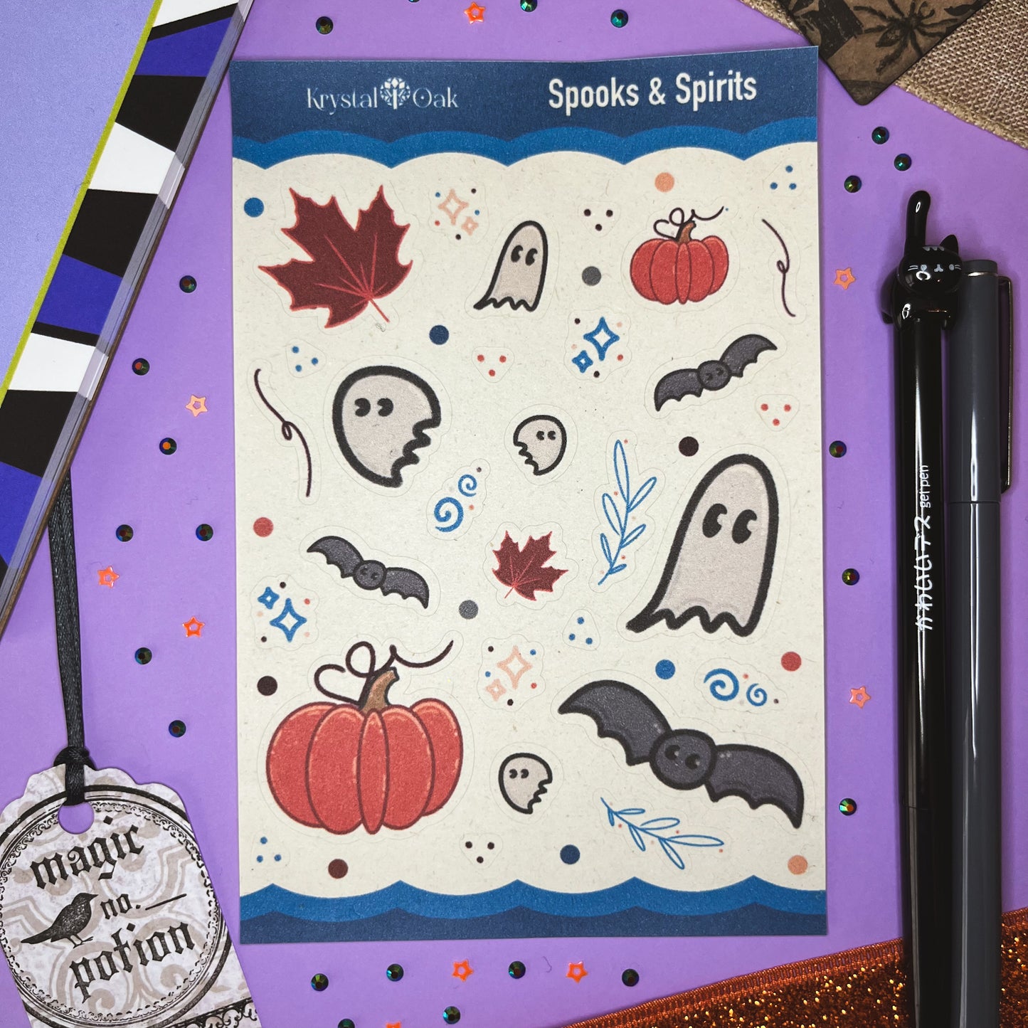 Spooks & Spirits Sticker Sheet