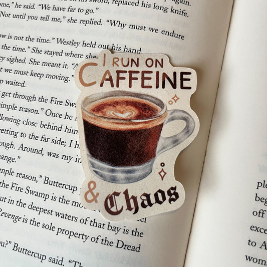 Sticker - Caffeine & Chaos