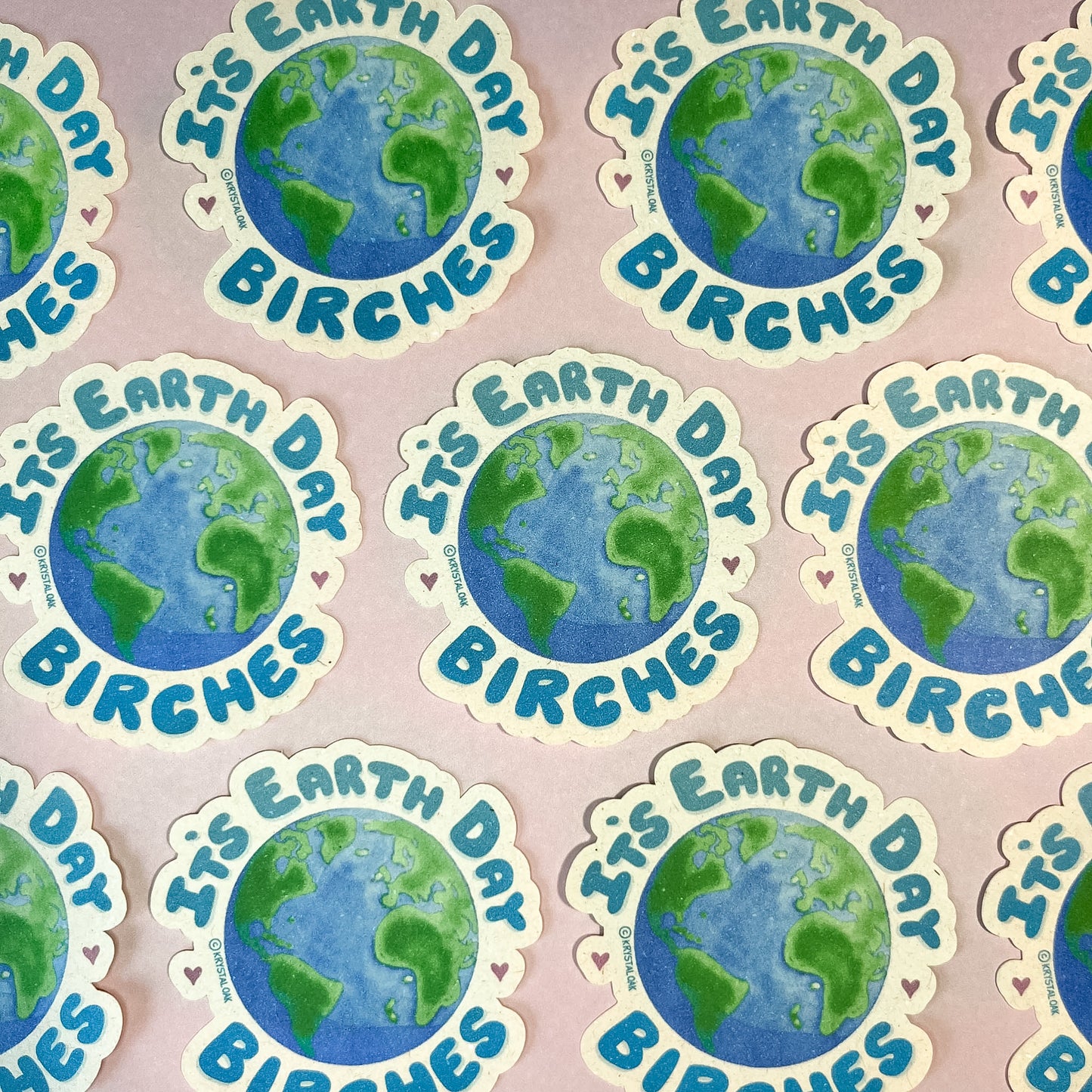 Sticker - It's Earth Day Birches