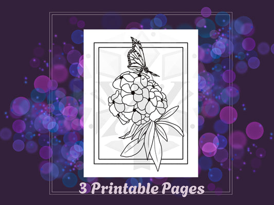 Coloring Pages - Gardening