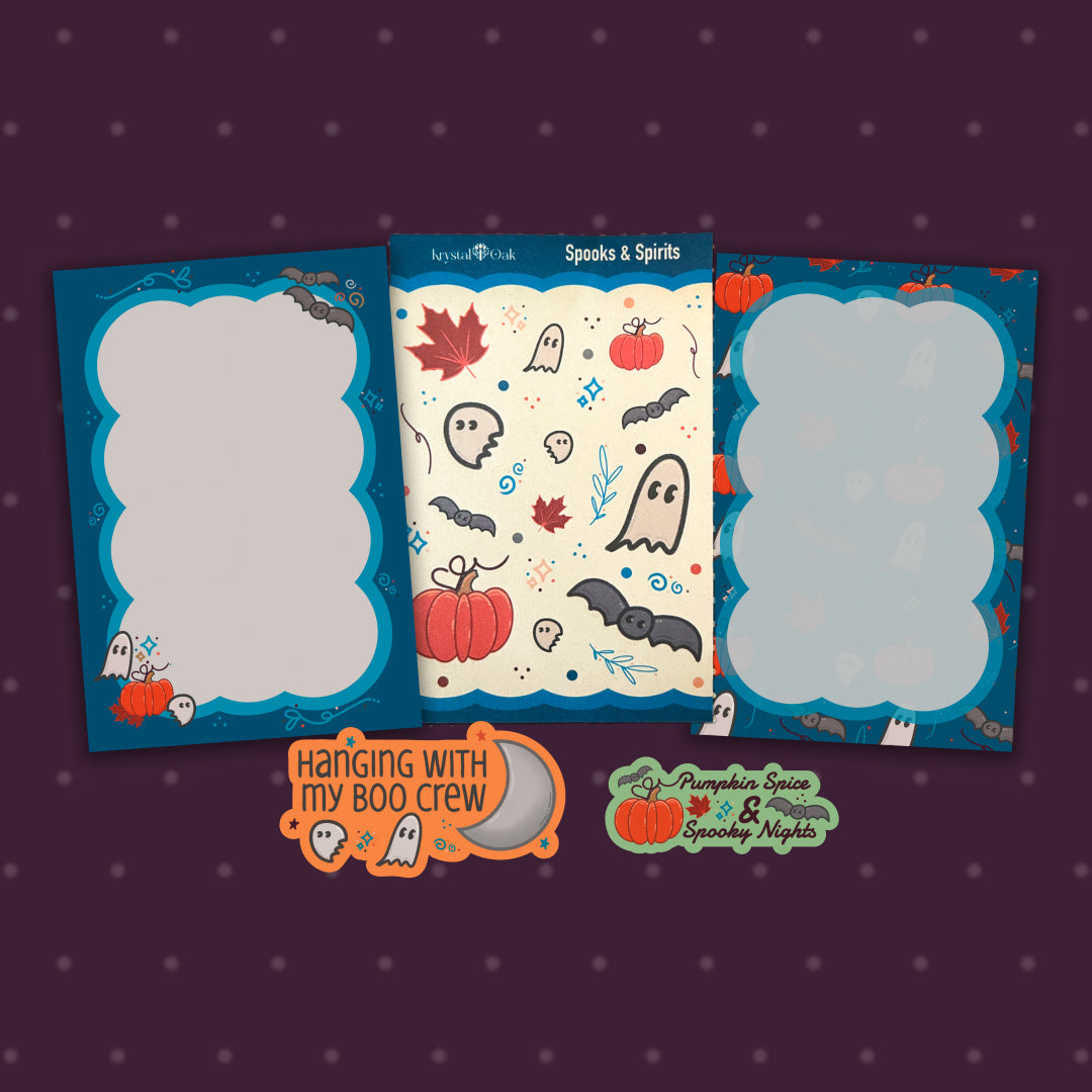 Bundle: Spooks & Spirits Stationery Set