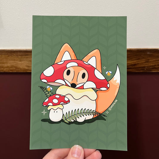 Print - Maple Mushroom