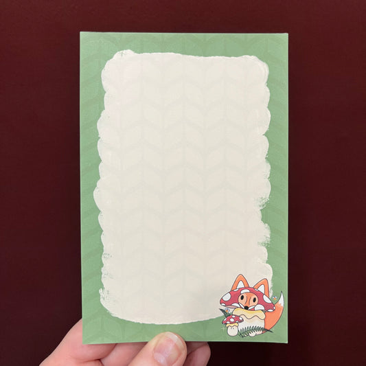 Notepad - Maple Mushroom
