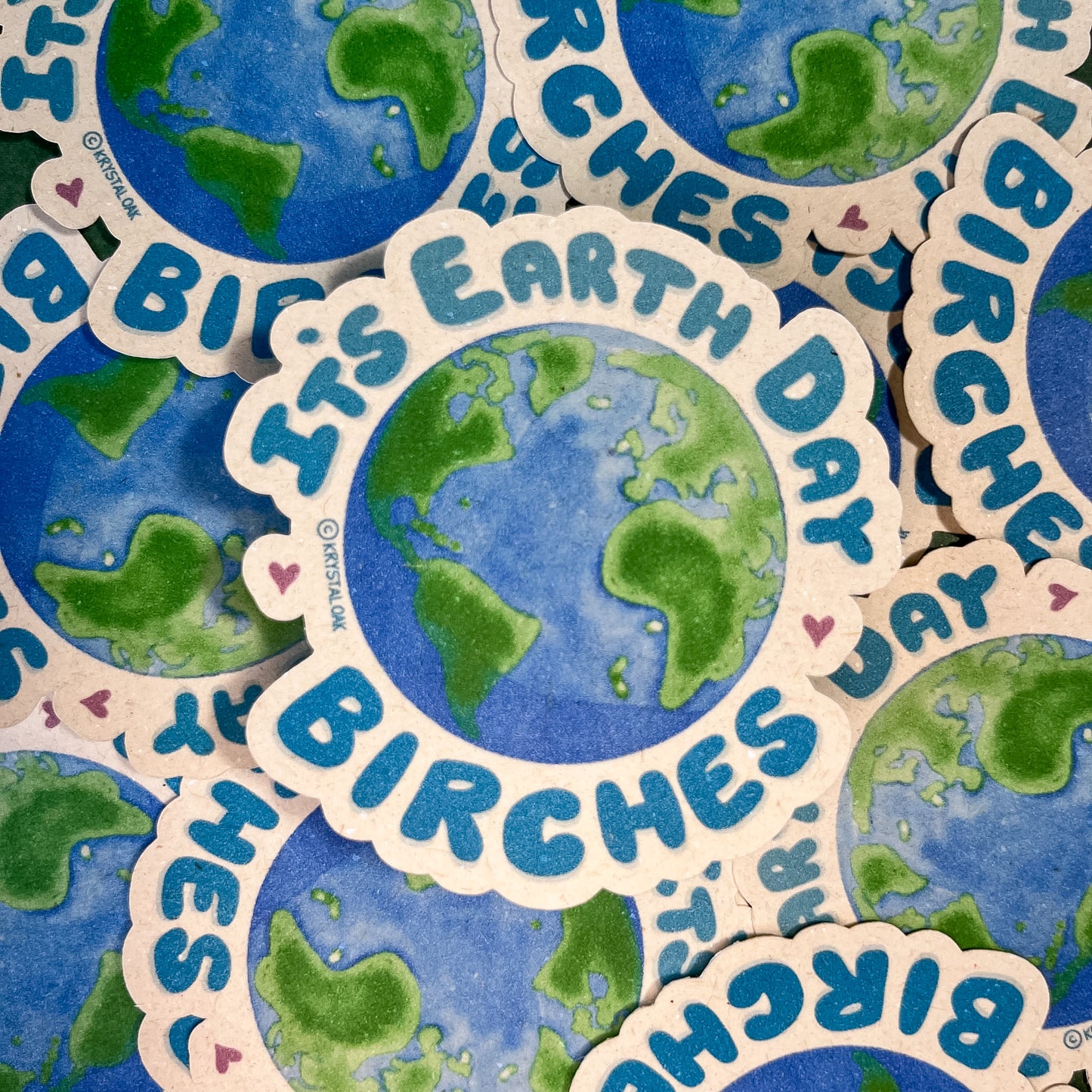 Sticker - It's Earth Day Birches